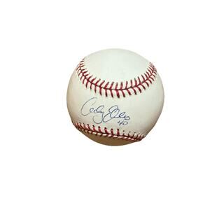 2007 Cody Ehlers YANKEES SIGNED BASEBALL TRENTON THUNDER